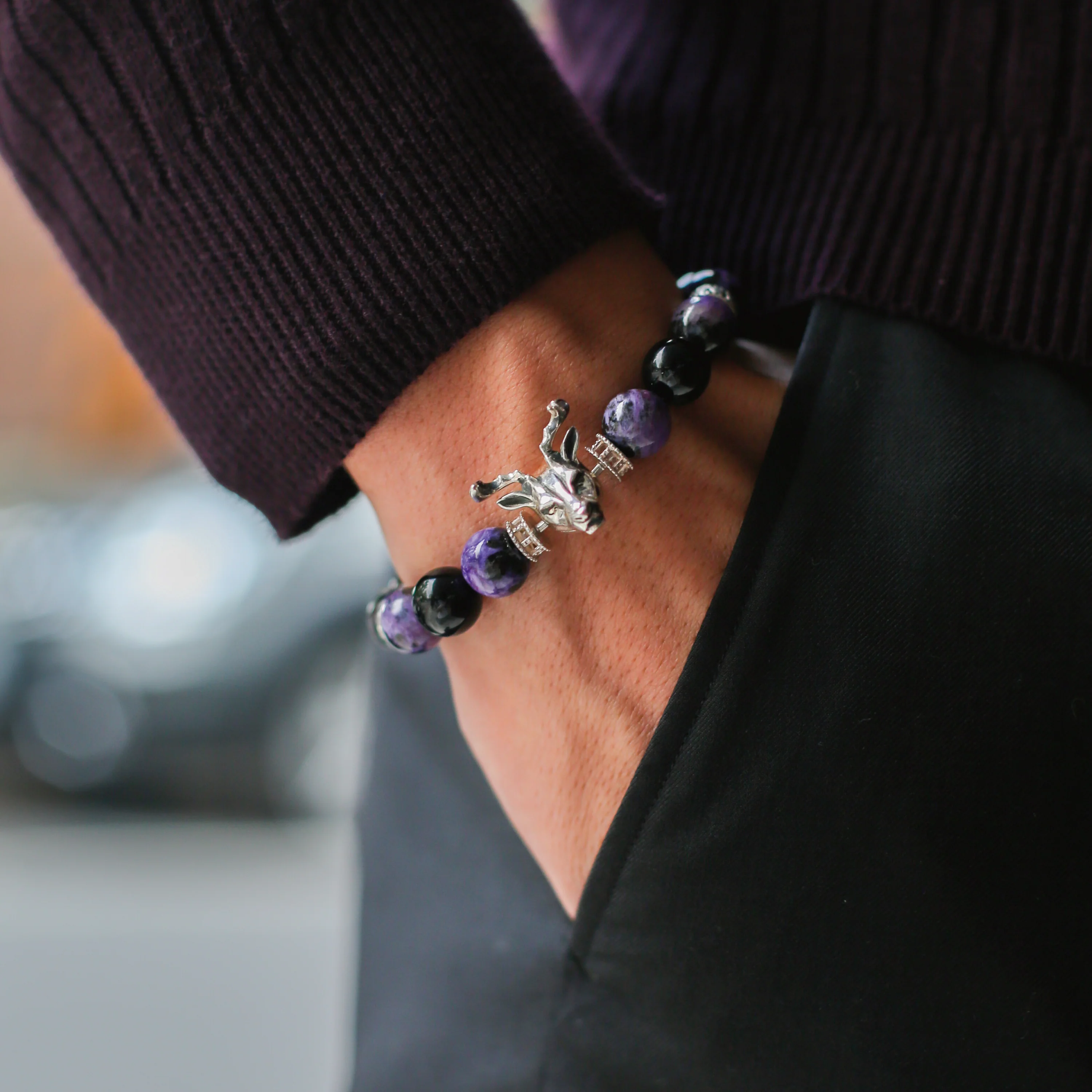 Silver Buck Bead (Charm Only) - Image 3