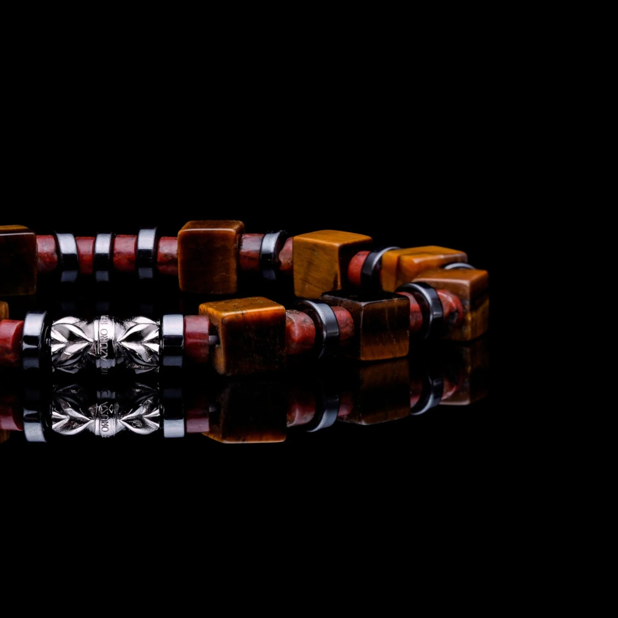 Brown Sugar | Tiger Eye Beaded Bracelet - Image 2