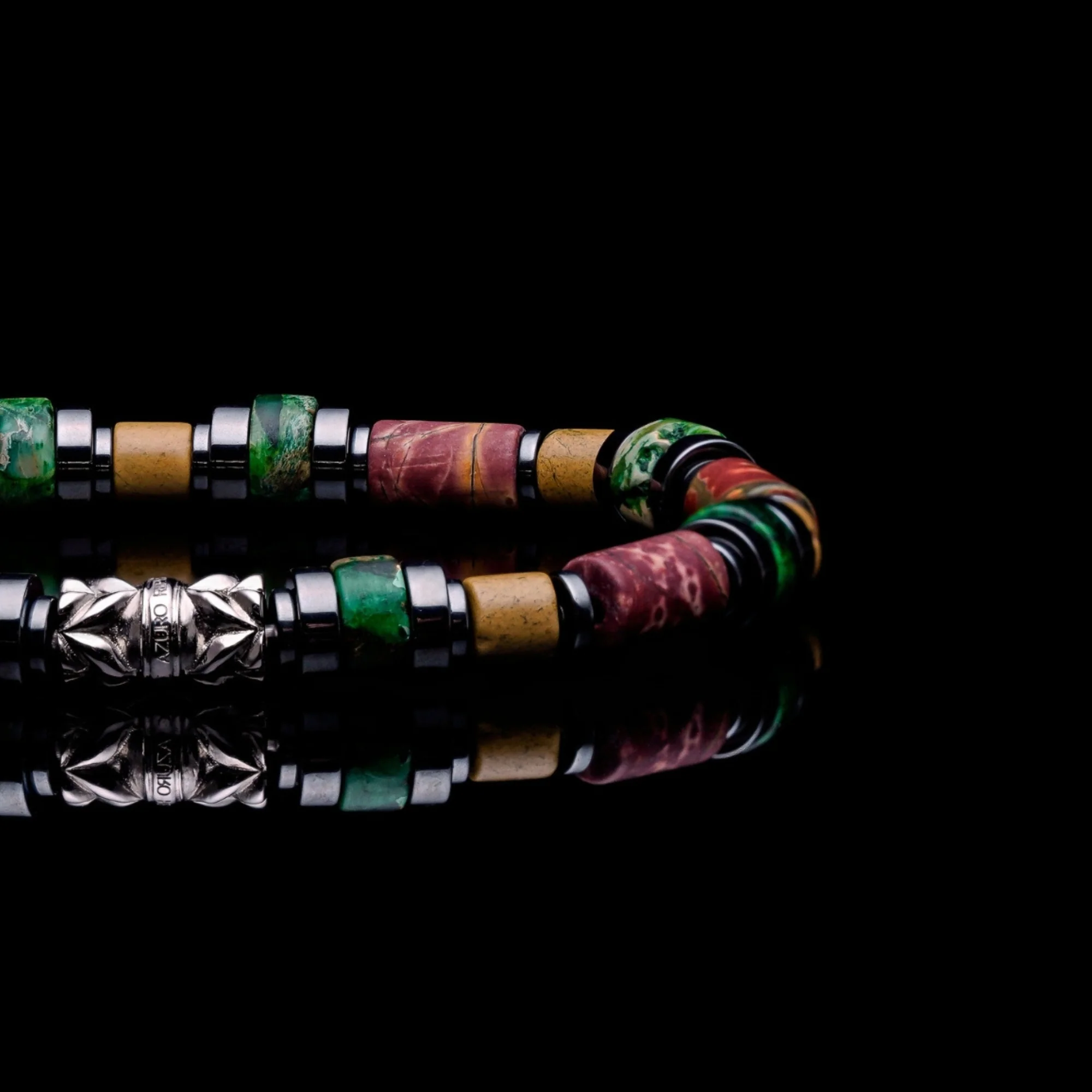 Chameleons | Colored Beaded Bracelet - Image 2