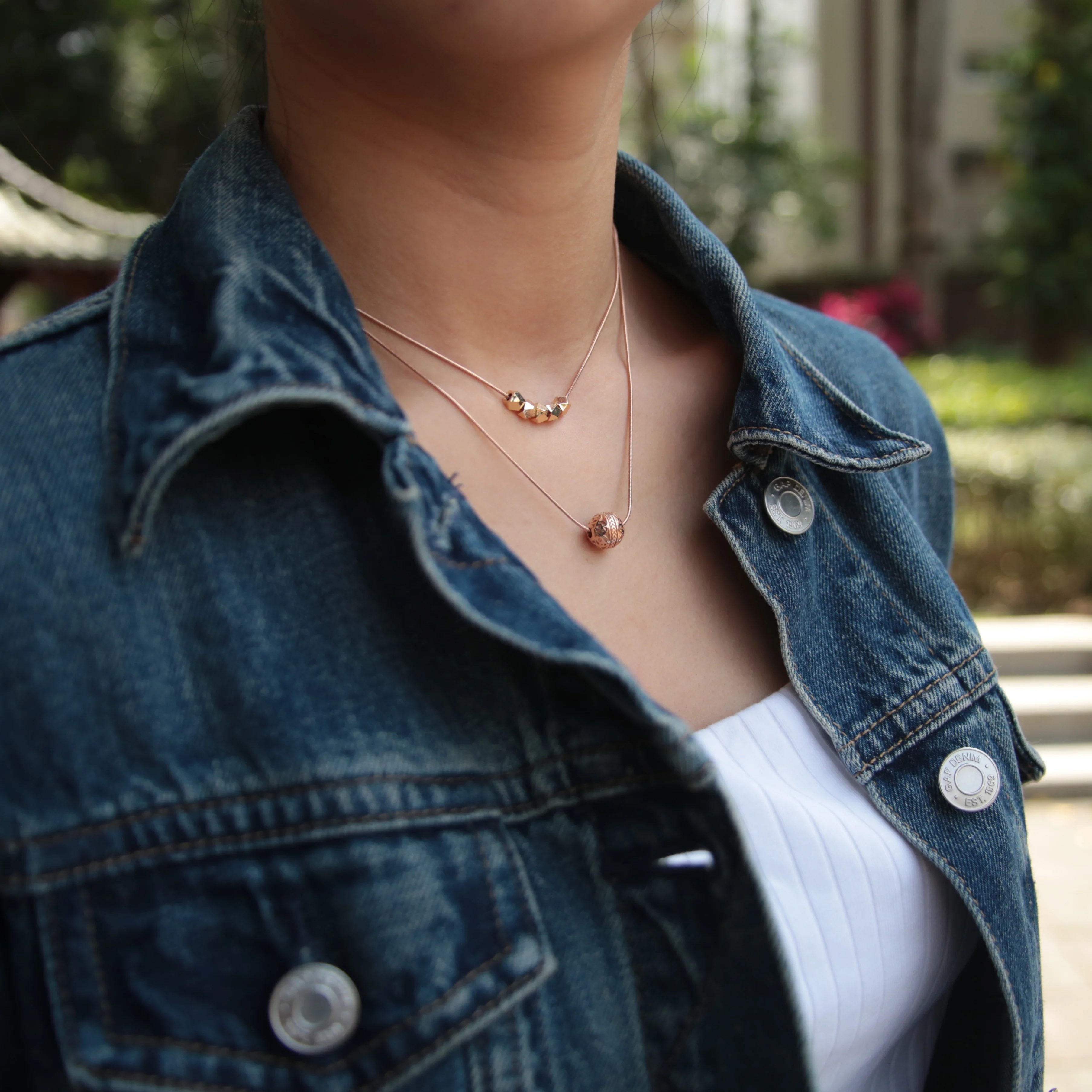 Classic Rose Gold Necklace - Image 4
