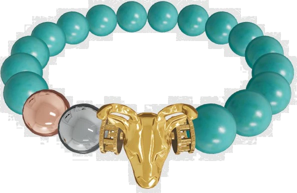 Custom: Beaded Charm Bracelet #q2mg74jk
