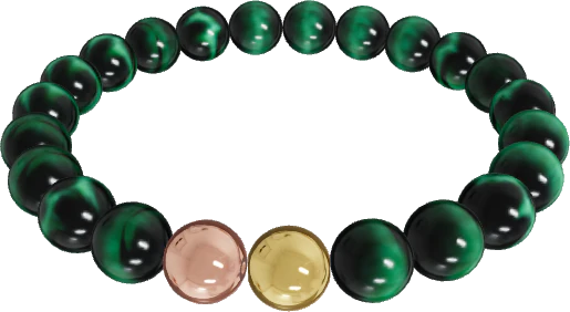 Custom: Elastic Beaded Bracelet #4q6jg0f5