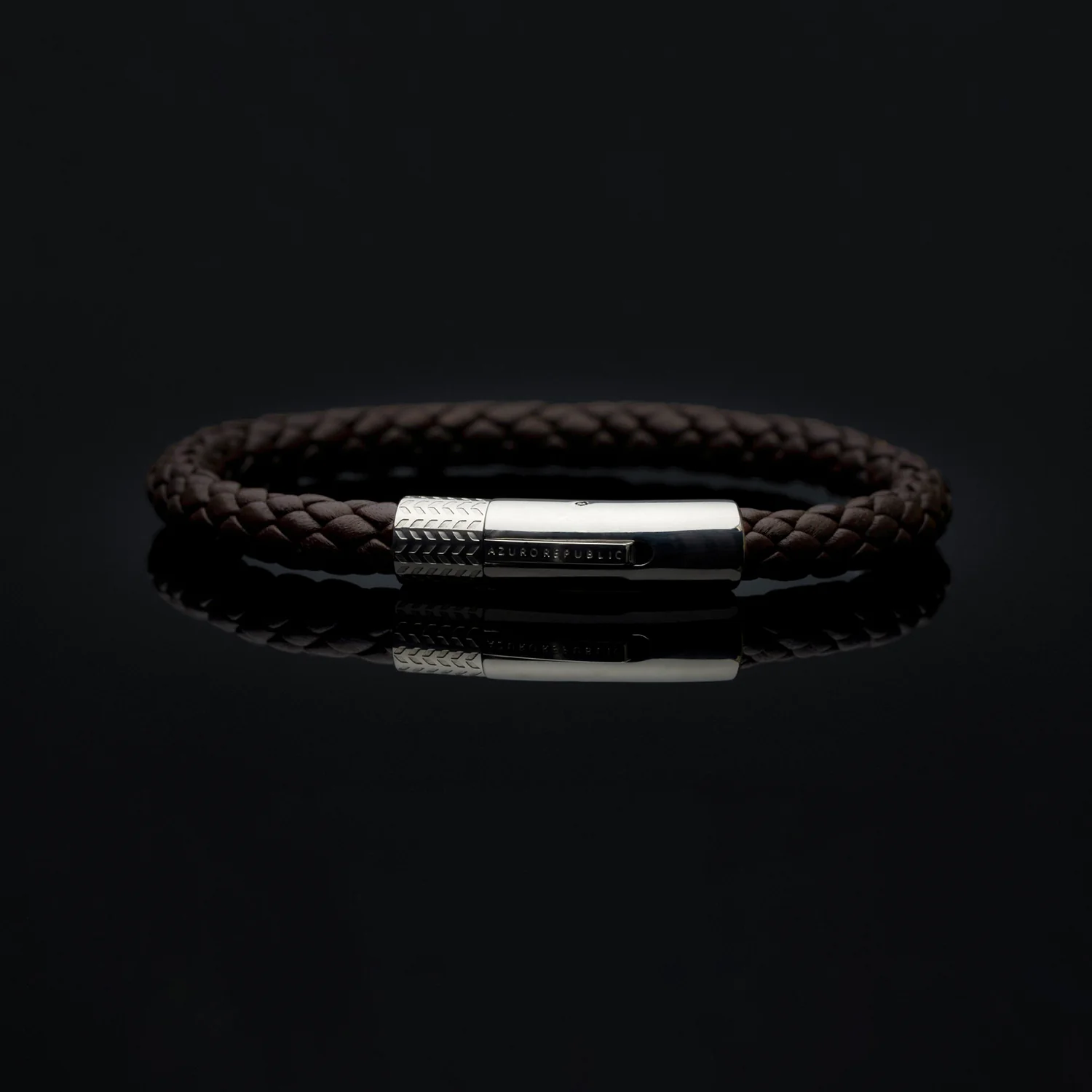 Dark Brown Leather Bracelet