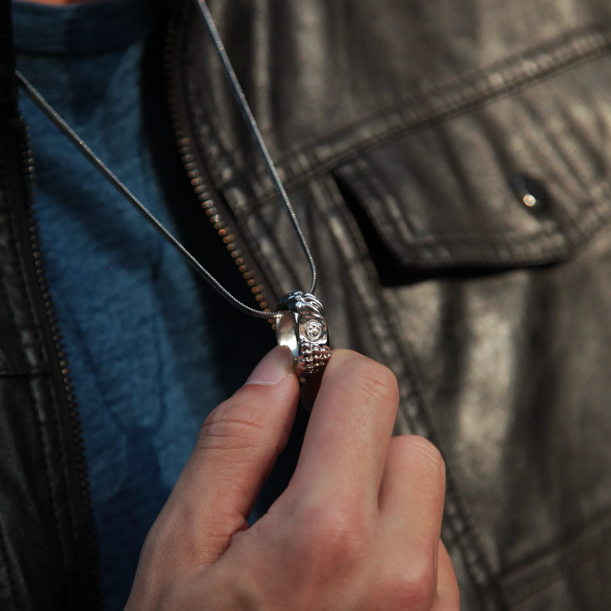 Dragon Claw Ring Necklace - Image 6