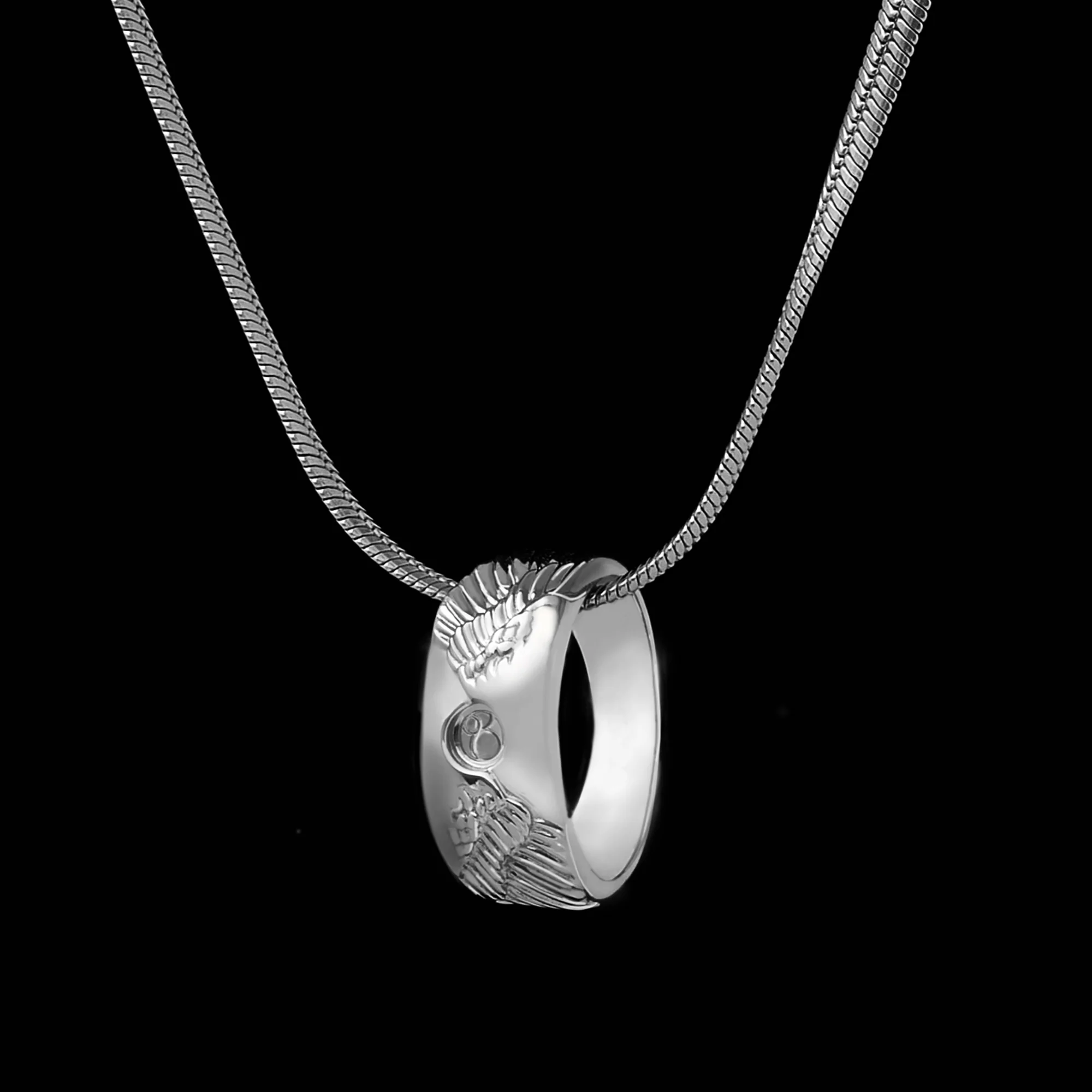Angel Wing Ring, Snake Necklace