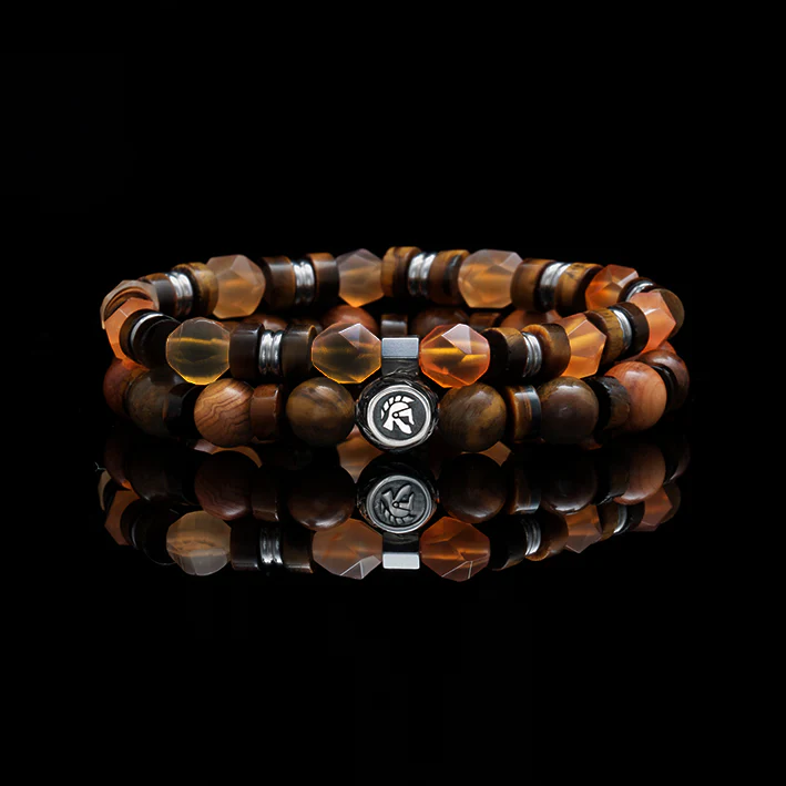 Pumpkin Pie | Stack Beaded Bracelets