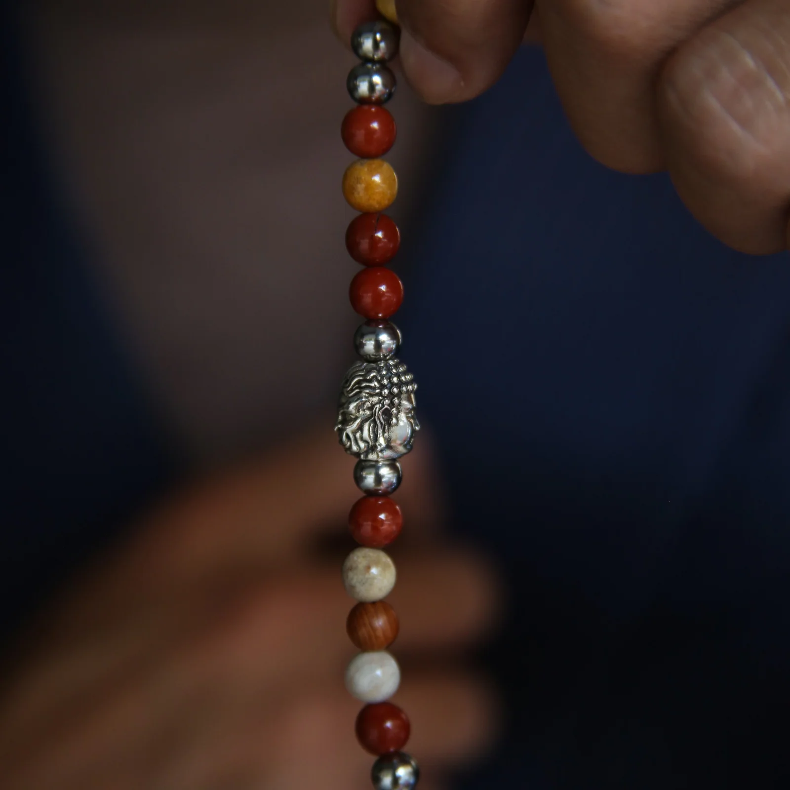 Silver Wrap Buddha Bracelet - Image 3