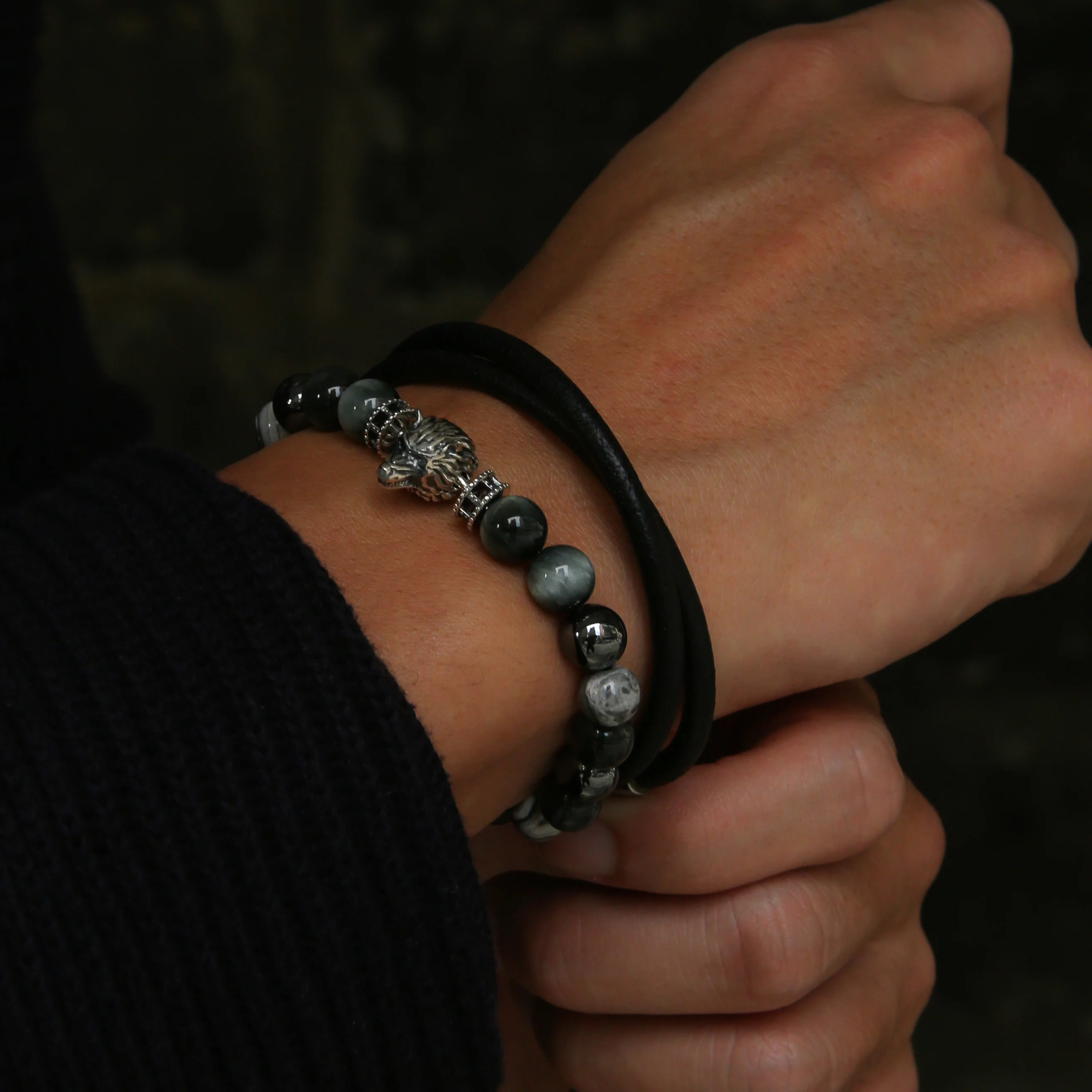 The North Howl | Gray Wolf Bracelet - Image 2